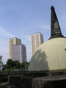 Yanaka Cemetery /City View, Tokyo photo by JBG