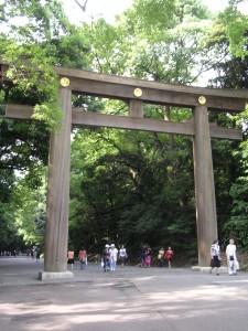 Torii (entrance to shrine)